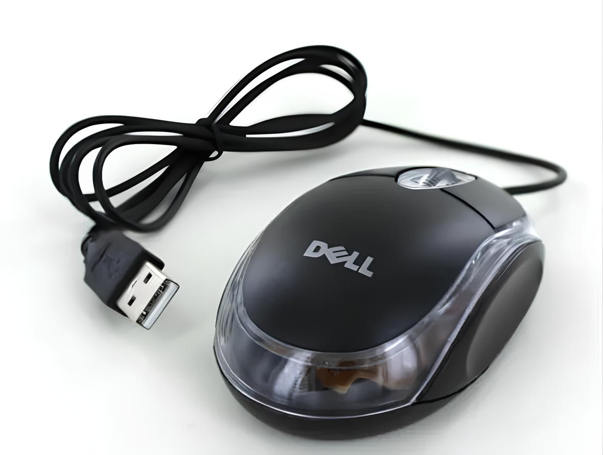 Dell Optical Usb Mouse Plug &Play For Computer, Pc, Laptop, Dvr, Android Phones