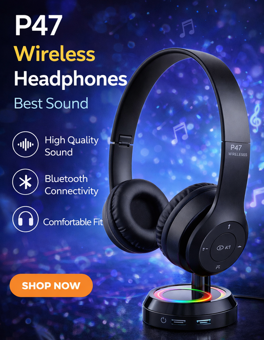 P47 Wireless Headphone Original