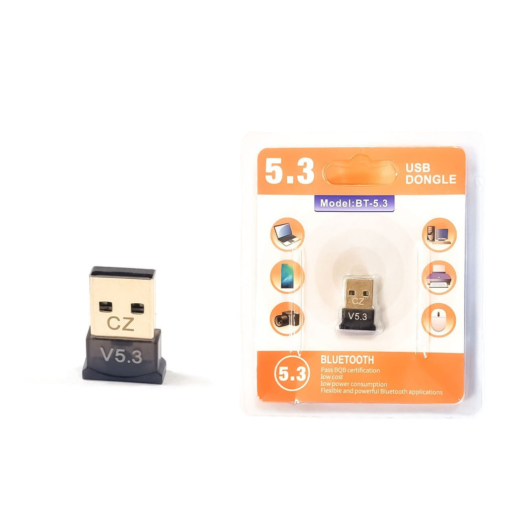Mini Bluetooth USB Dongle 5.3 Plug & Play
