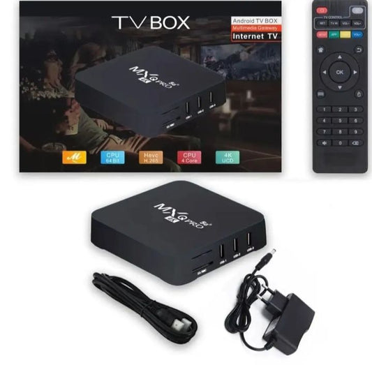 MXQ Pro 5G 8-128 Android TV Box High Quality 4K